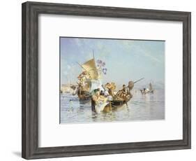 The New Song with Words and Music, 1885-Edoardo Dalbono-Framed Giclee Print