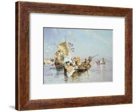 The New Song with Words and Music, 1885-Edoardo Dalbono-Framed Giclee Print