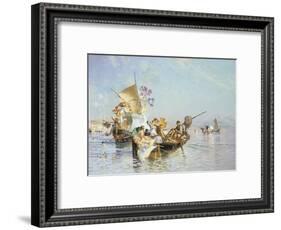 The New Song with Words and Music, 1885-Edoardo Dalbono-Framed Giclee Print