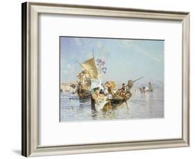 The New Song with Words and Music, 1885-Edoardo Dalbono-Framed Giclee Print
