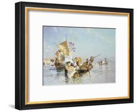 The New Song with Words and Music, 1885-Edoardo Dalbono-Framed Giclee Print
