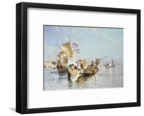 The New Song with Words and Music, 1885-Edoardo Dalbono-Framed Giclee Print