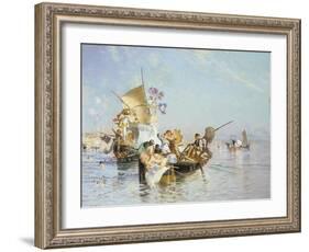 The New Song with Words and Music, 1885-Edoardo Dalbono-Framed Giclee Print