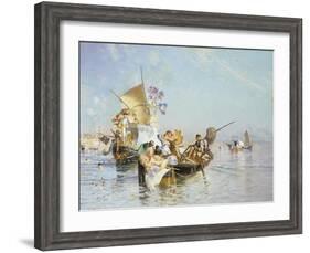 The New Song with Words and Music, 1885-Edoardo Dalbono-Framed Giclee Print