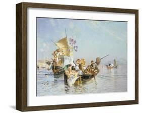 The New Song with Words and Music, 1885-Edoardo Dalbono-Framed Giclee Print
