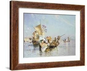 The New Song with Words and Music, 1885-Edoardo Dalbono-Framed Giclee Print