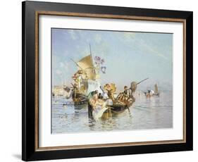 The New Song with Words and Music, 1885-Edoardo Dalbono-Framed Giclee Print