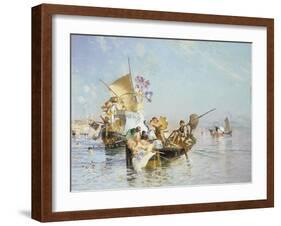 The New Song with Words and Music, 1885-Edoardo Dalbono-Framed Giclee Print