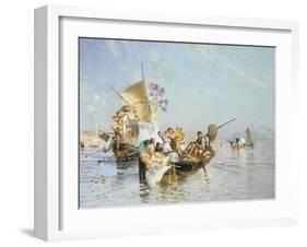 The New Song with Words and Music, 1885-Edoardo Dalbono-Framed Giclee Print