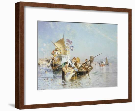 The New Song with Words and Music, 1885-Edoardo Dalbono-Framed Giclee Print