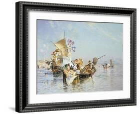 The New Song with Words and Music, 1885-Edoardo Dalbono-Framed Giclee Print