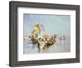 The New Song with Words and Music, 1885-Edoardo Dalbono-Framed Giclee Print