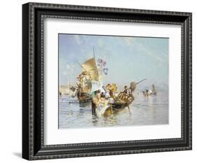 The New Song with Words and Music, 1885-Edoardo Dalbono-Framed Giclee Print