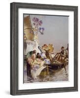 The New Song with Words and Music-Edoardo Dalbono-Framed Giclee Print