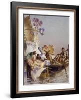The New Song with Words and Music-Edoardo Dalbono-Framed Giclee Print