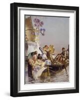 The New Song with Words and Music-Edoardo Dalbono-Framed Giclee Print