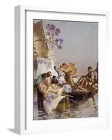 The New Song with Words and Music-Edoardo Dalbono-Framed Giclee Print