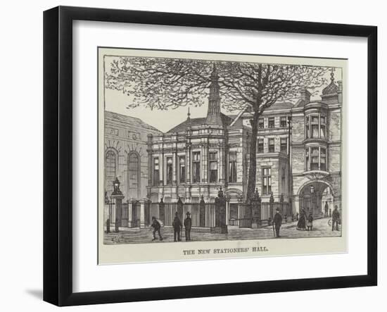 The New Stationers' Hall-Frank Watkins-Framed Giclee Print