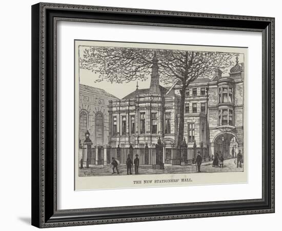 The New Stationers' Hall-Frank Watkins-Framed Giclee Print