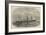 The New Steam-Ship Egypt-Edwin Weedon-Framed Giclee Print