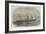 The New Steam-Ship Egypt-Edwin Weedon-Framed Giclee Print