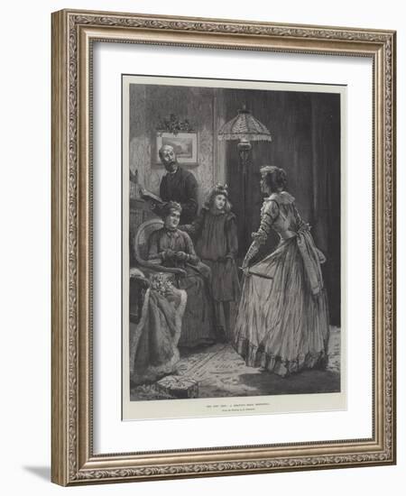 The New Step, a Drawing-Room Rehearsal-Edward Frederick Brewtnall-Framed Giclee Print