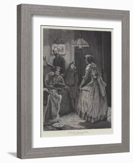 The New Step, a Drawing-Room Rehearsal-Edward Frederick Brewtnall-Framed Giclee Print