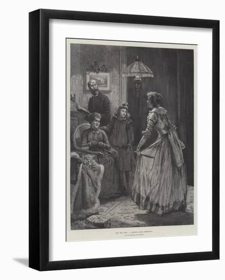 The New Step, a Drawing-Room Rehearsal-Edward Frederick Brewtnall-Framed Giclee Print