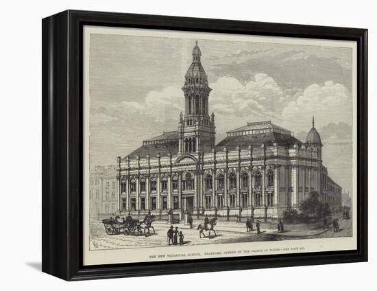 The New Technical School, Bradford, Opened by the Prince of Wales-Frank Watkins-Framed Premier Image Canvas