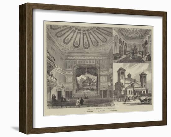 The New Theatre at Eastbourne-Frank Watkins-Framed Giclee Print