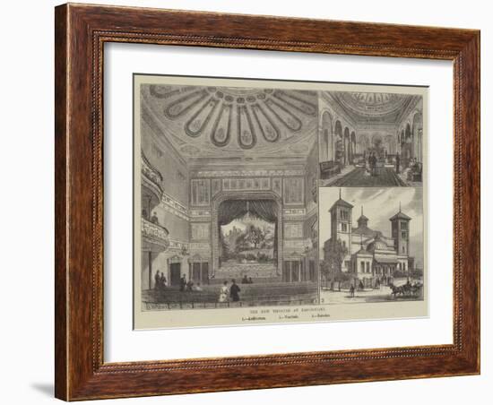 The New Theatre at Eastbourne-Frank Watkins-Framed Giclee Print