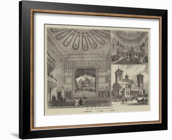 The New Theatre at Eastbourne-Frank Watkins-Framed Giclee Print