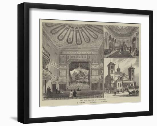 The New Theatre at Eastbourne-Frank Watkins-Framed Giclee Print