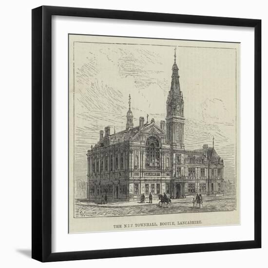 The New Townhall, Bootle, Lancashire-Frank Watkins-Framed Giclee Print