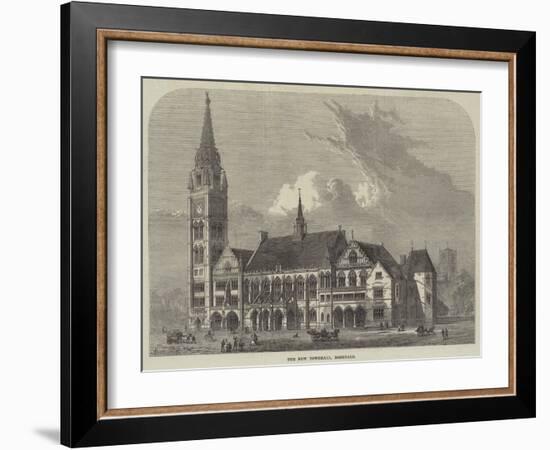 The New Townhall, Rochdale-Frank Watkins-Framed Giclee Print