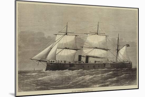 The New Turkish War-Ship Memdouhiye-Thomas Goldsworth Dutton-Mounted Giclee Print