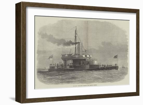 The New Turret-Ship Glatton, for Harbour Defence-Edwin Weedon-Framed Giclee Print