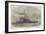 The New Turret-Ship Glatton, for Harbour Defence-Edwin Weedon-Framed Giclee Print