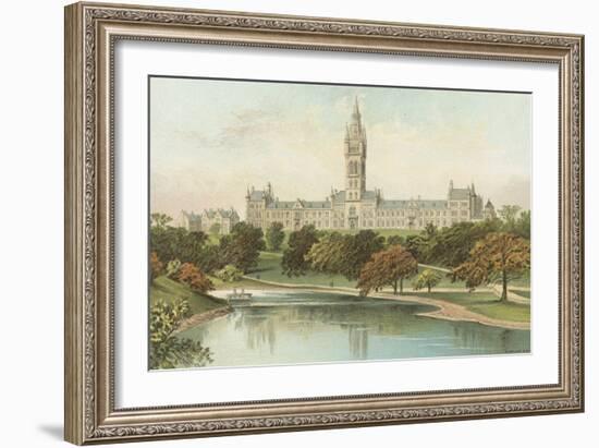 The New University - Glasgow-English School-Framed Giclee Print