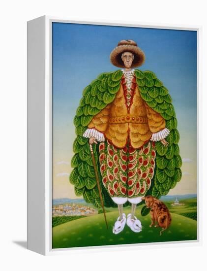 The New Vestments (Ivor Cutler as Character in Edward Lear Poem), 1994-Frances Broomfield-Framed Premier Image Canvas