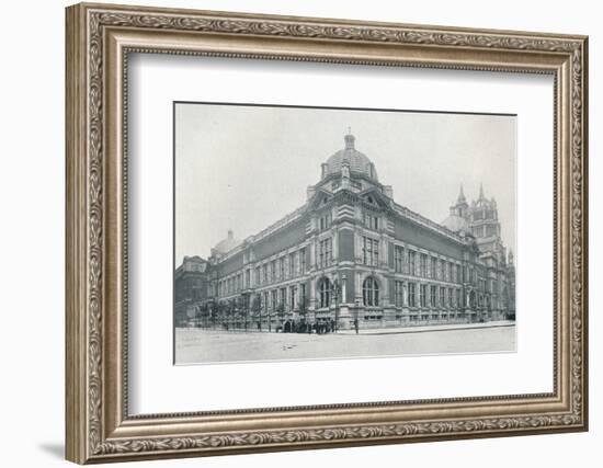 'The new Victoria and Albert Museum opened on June 26th, 1909', c1909-Unknown-Framed Photographic Print