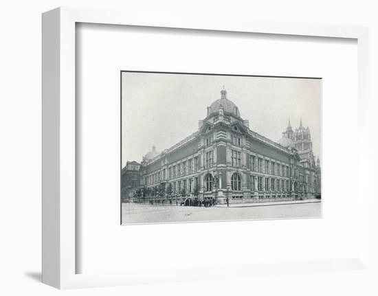 'The new Victoria and Albert Museum opened on June 26th, 1909', c1909-Unknown-Framed Photographic Print