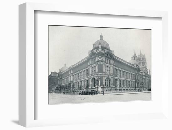 'The new Victoria and Albert Museum opened on June 26th, 1909', c1909-Unknown-Framed Photographic Print