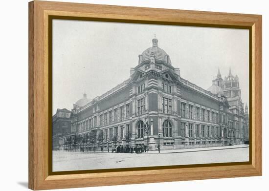 'The new Victoria and Albert Museum opened on June 26th, 1909', c1909-Unknown-Framed Premier Image Canvas
