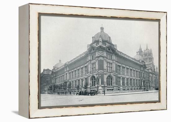 'The new Victoria and Albert Museum opened on June 26th, 1909', c1909-Unknown-Framed Premier Image Canvas