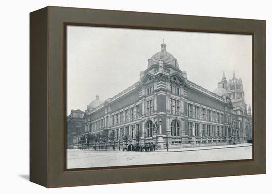 'The new Victoria and Albert Museum opened on June 26th, 1909', c1909-Unknown-Framed Premier Image Canvas