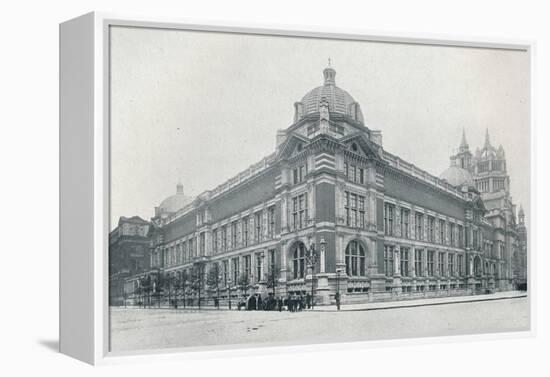 'The new Victoria and Albert Museum opened on June 26th, 1909', c1909-Unknown-Framed Premier Image Canvas