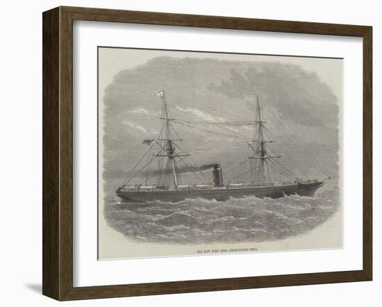 The New West India Steam-Packet Neva-Edwin Weedon-Framed Giclee Print