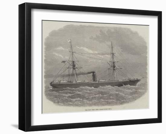 The New West India Steam-Packet Neva-Edwin Weedon-Framed Giclee Print