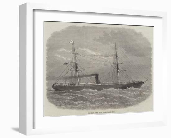 The New West India Steam-Packet Neva-Edwin Weedon-Framed Giclee Print